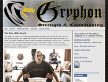 Tablet Screenshot of gryphon-sc.com
